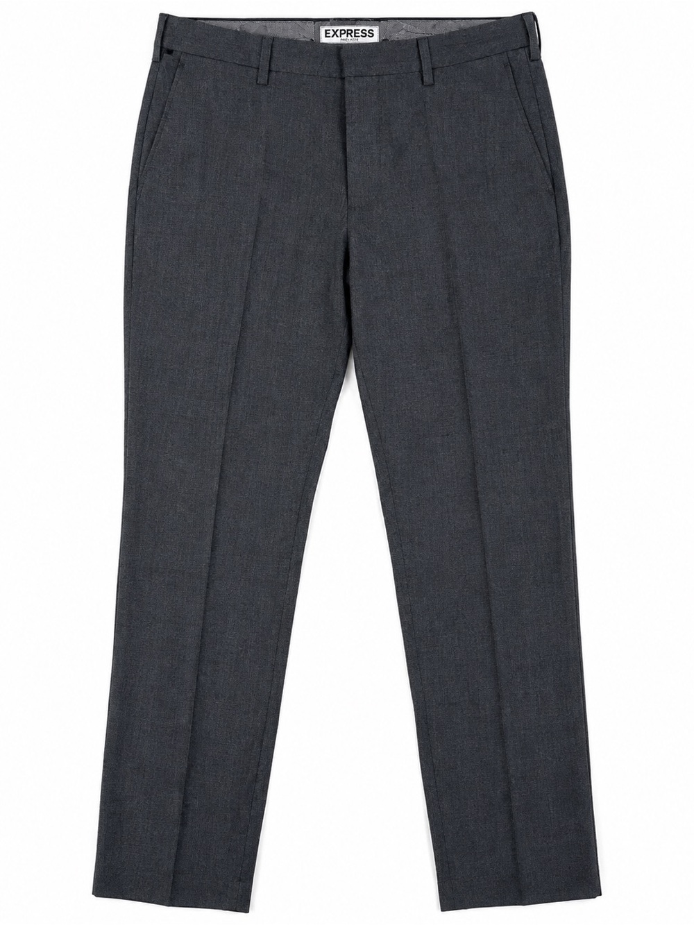 Express Men's Dark Charcoal Dress Pants